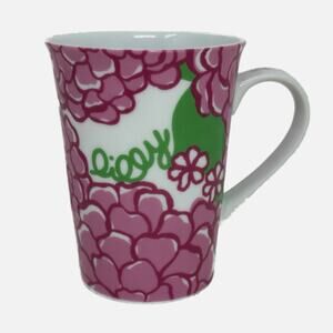 Lilly Pulitzer 8 oz. coffee/tea mug, Life, Lilly and the Pursuit of Happiness